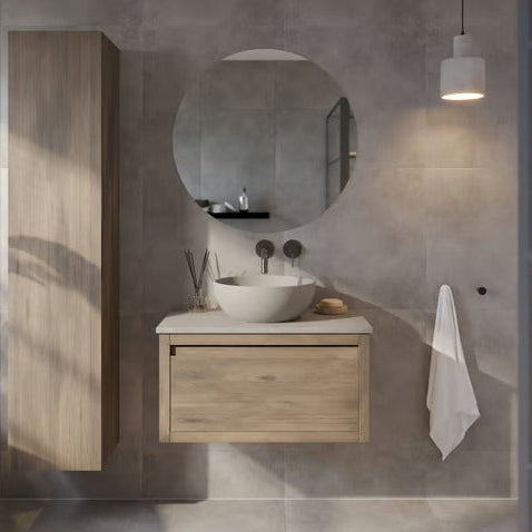 Ben Moon round mirror with LED lighting and anti-fog Ø80cm