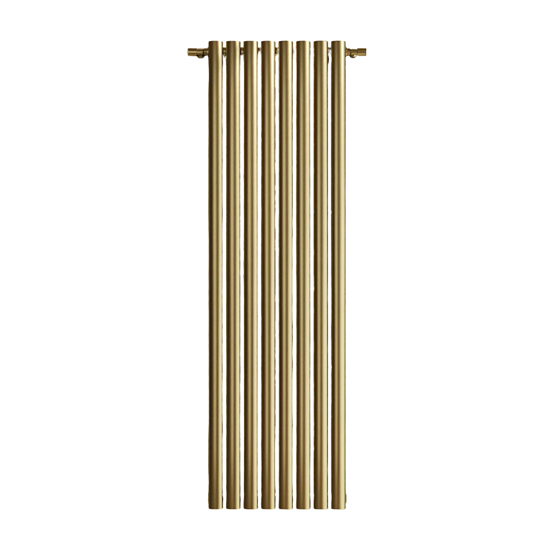 Therma Straight Heated Towel Rail Radiator 1600 x 318mm – Modern Wall Mounted Mild Steel Towel Warmer with 15 Bars – Choice of Finishes